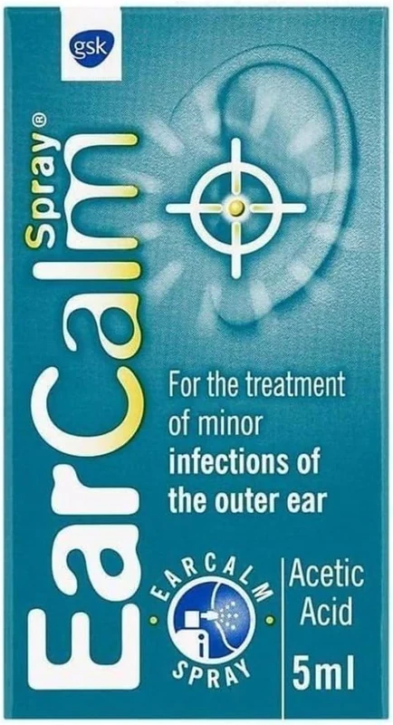 Ear Spray – Antibacterial and Anti-Inflammatory Treatment for Ear Infections – Soothing Relief for Itching, Irritation, and Discomfort – Easy-to-Use Spray Bottle – 5ml