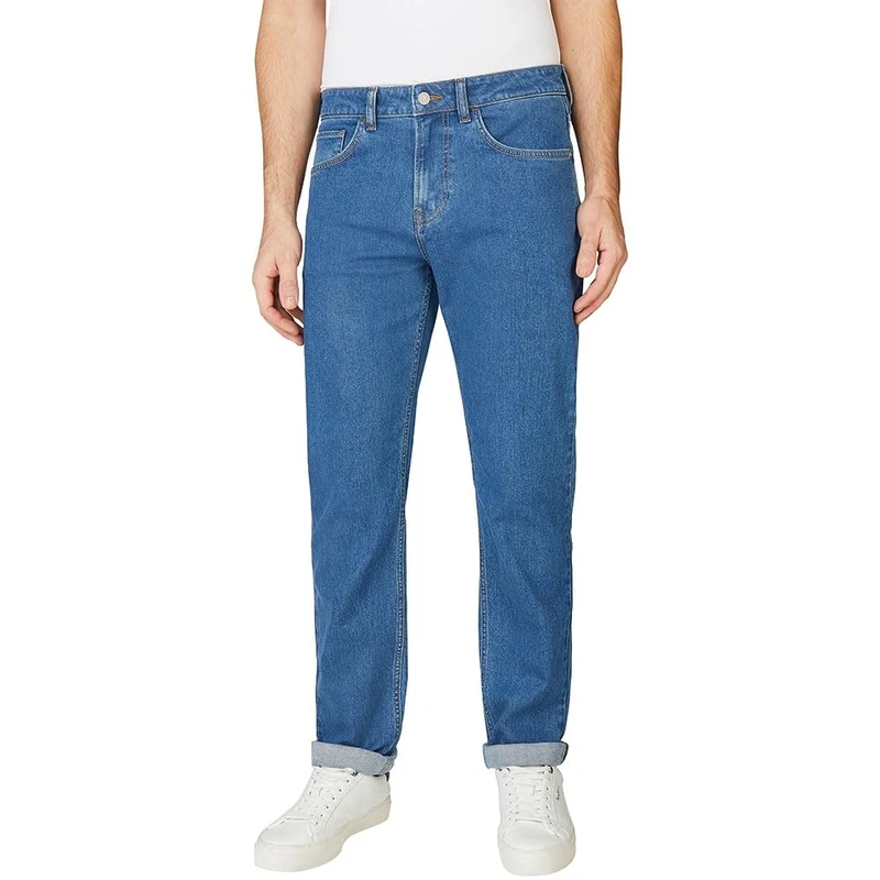 Pepe Jeans Men's Straight Jeans Cash, Blue (Denim-4CB), 31W x 34L