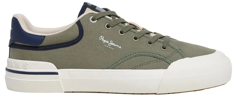 Pepe Jeans Men's Nolan Basic M Sneak, Green (Winter Mint Green), 40