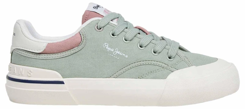 Pepe Jeans Women's Taylor Basic W Sneak, Green (Light Green), 40