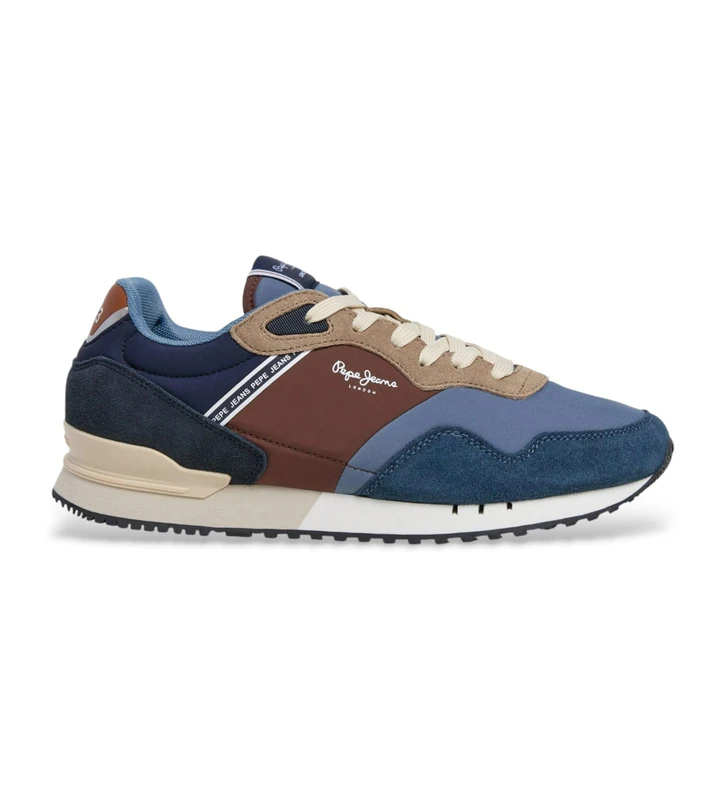 Pepe Jeans Men's London Soft M Sneak, Blue (Union Blue), 40
