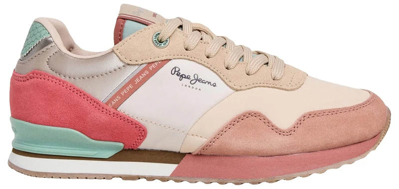 Pepe Jeans Women's London SEA W Sneak, Orange (Sandstorm Beige), 3 UK