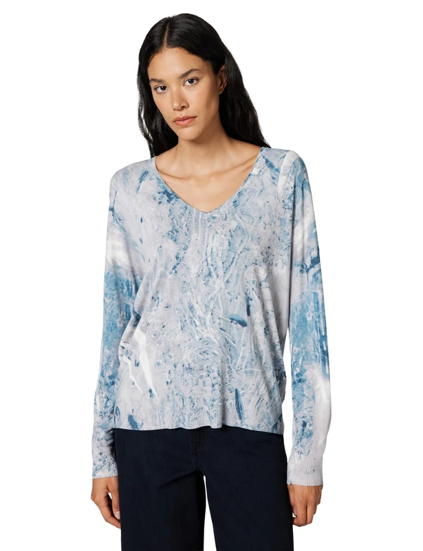 Desigual Women's Ottawa Sweatshirt, Blue, S - Image 1