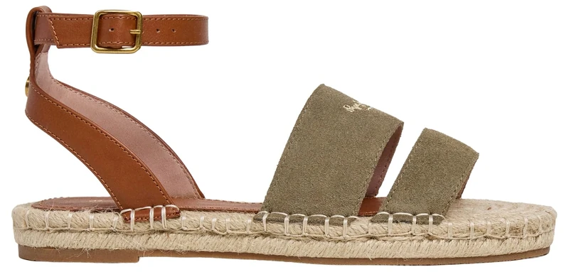 Pepe Jeans Women's AURI Street W Shoes, Green (Khaki Green), 3 UK