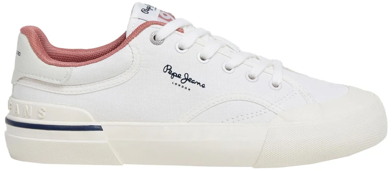 Pepe Jeans Women's Taylor Basic W Sneak, White (White), 39