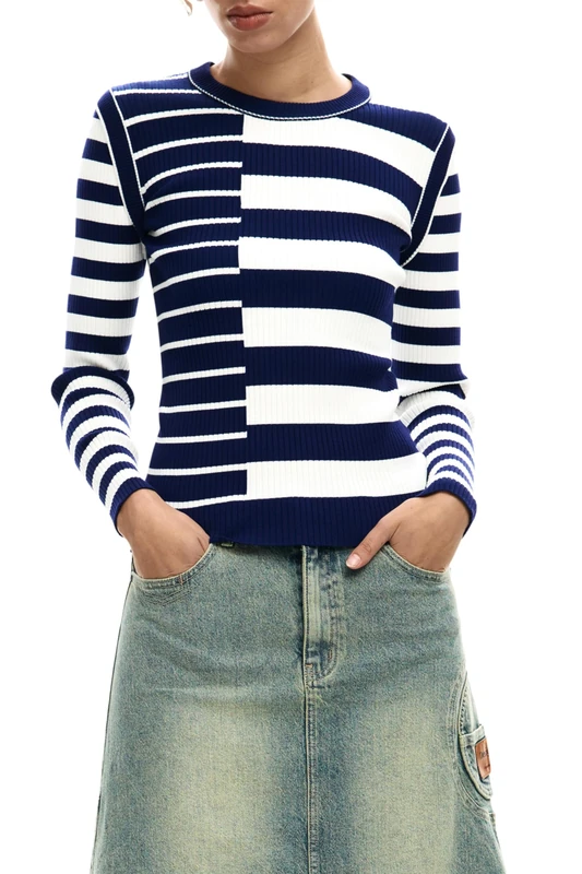 Desigual Women's Bergen Sweatshirt, White, M