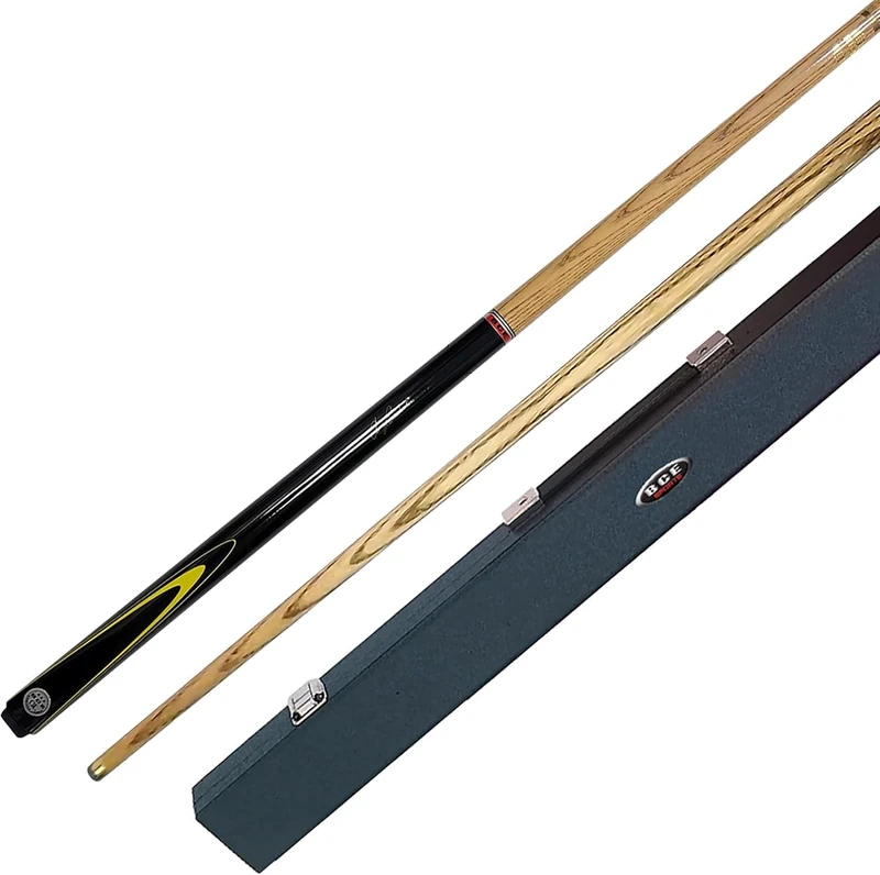 BCE Christophe Lambert English Pool Cue and Case - 57 inch