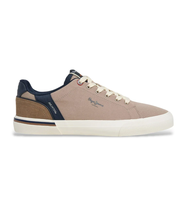 Pepe Jeans Men's Kenton State M Sneak, Brown (Malt Beige), 8 UK