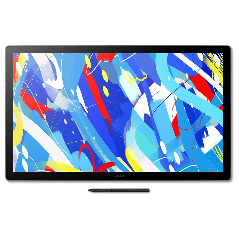 Wacom Cintiq 24 Touch (2025 Edition) Drawing Tablet – Multi-Touch 2.5K Pen Display with Wacom Pro Pen 3, Anti-Glare Etched Glass, and Ergonomic Adjustable Stand