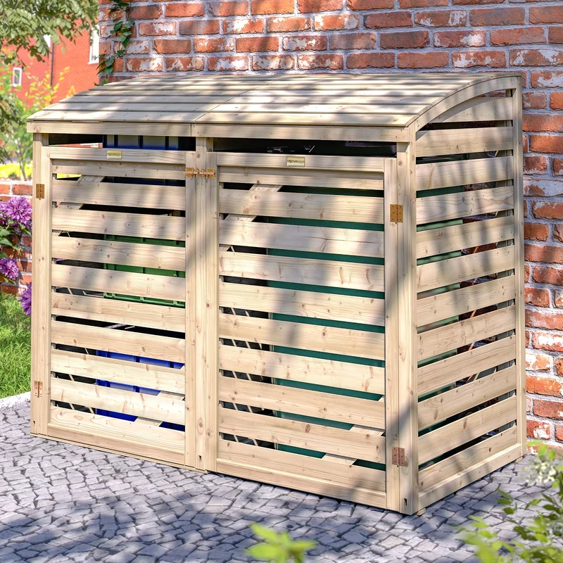 Rowlinson Single Bin Store with Box Store