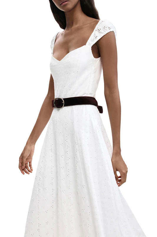 Desigual Women's Wendy Dress, White, S