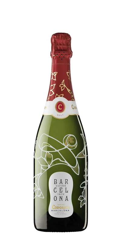 Codorniu Cuvee Barcelona Cava White Sparkling Wine 75cl (Pack of 6)