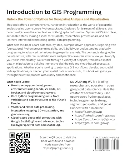 Introduction to GIS Programming: A Practical Python Guide to Open Source Geospatial Tools