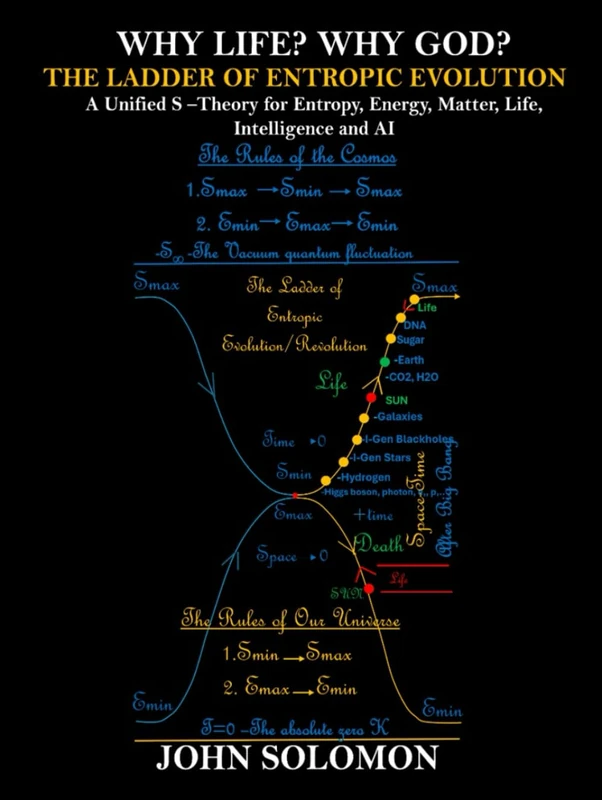 Why Life? Why God? The Ladder of Entropic Evolution: A Unified S-Theory for Entropy, Energy, Matter, Life, Intelligence and AI