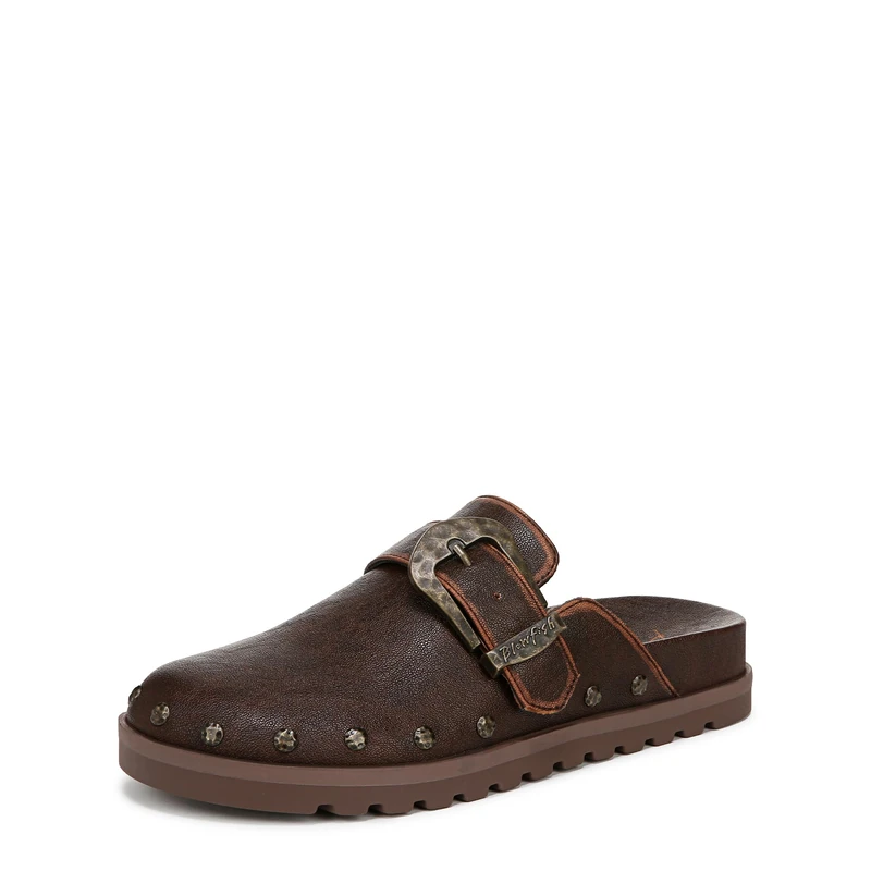 Blowfish Malibu Women's Skylar Mule Clog, Brown, Medium Fit, UK 8