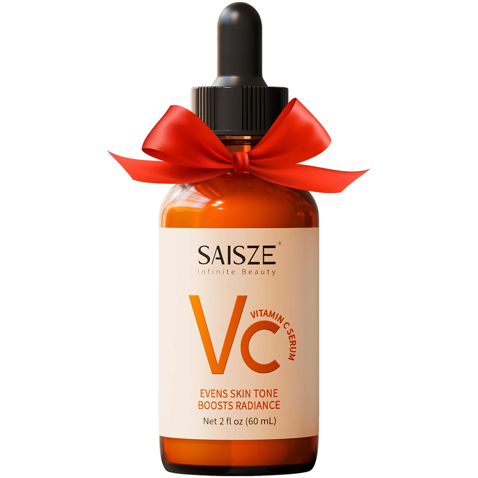 Saisze Vitamin C Serum for Face, Facial Serum for Dark Spot, Anti Aging with Vitamin C, Hyaluronic Acid, Christmas Stocking Stuffers, Skin Care Gifts for Women, 60ml
