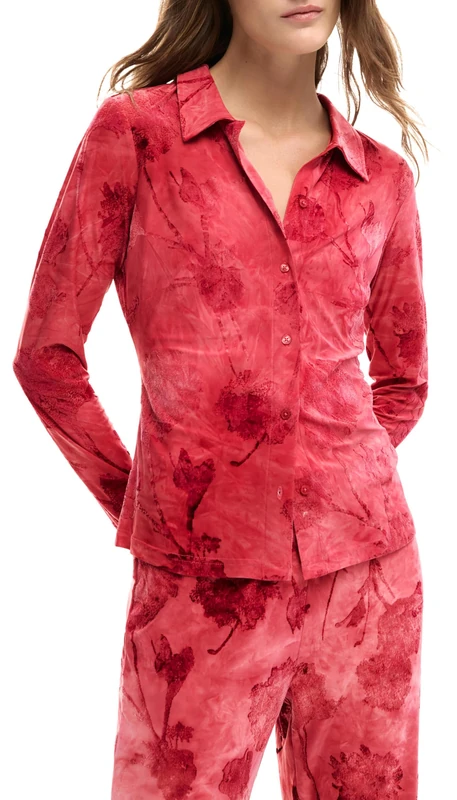 Desigual Women's Londres T-Shirt, red, XS