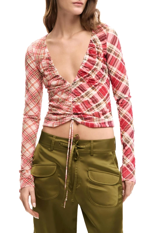 Desigual Women's Arizona T-Shirt, red, XS - Image 1