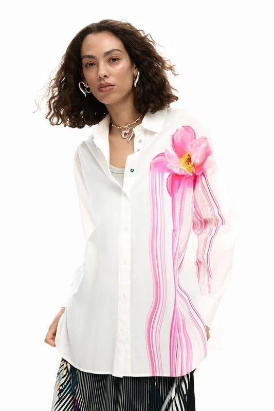 Desigual Women's Gloss T-Shirt, White, S