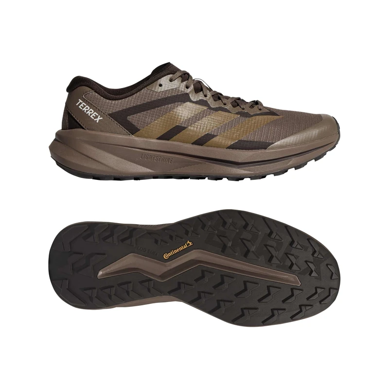 adidas Men's Terrex Agravic Lite Shoes, Earth strata/Brown Oxide/Aurora Coffee, 11.5 UK