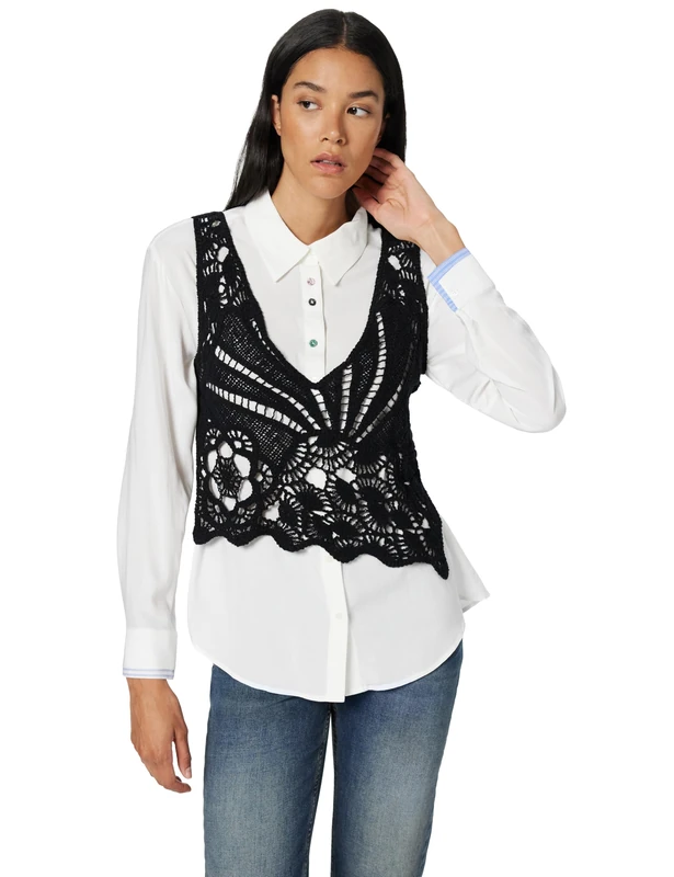 Desigual Women's Lirio T-Shirt, White, S