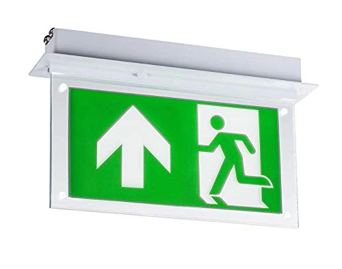 Knightsbridge 230V 2W Recessed LED Emergency Exit sign