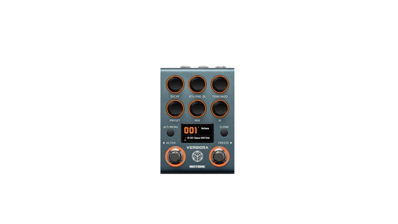 HOTONE Verbera - Convolution Dual Reverb Guitar Effect - Image 1