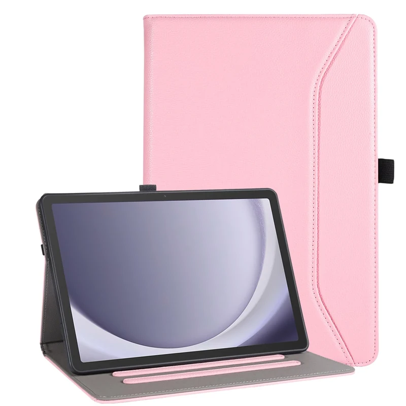 Vakarey Compatible with Samsung Galaxy Tab A9 Plus/A9+ Case Multiangle Stand for Samsung A9 Plus Tablet Case 11 Inch SM-X210/SM-X216,Pink