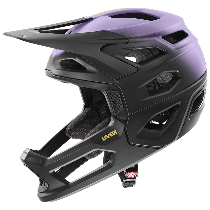 uvex revolt - extremely lightweight bike helmet for men and women - individual fit - optimized ventilation - lilac-black matt - 52-57 cm