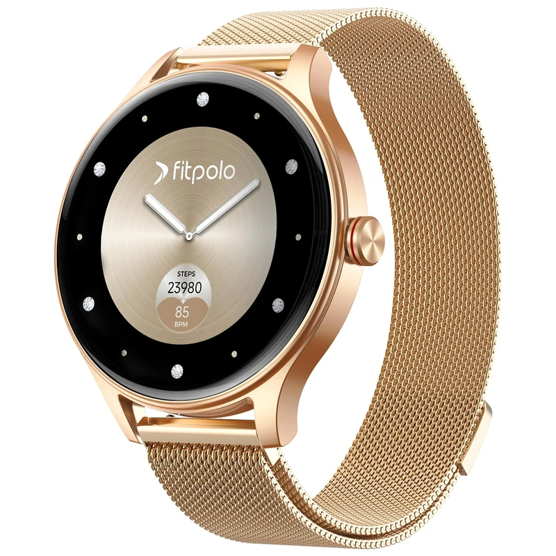 Smart Watches for Women(Answer/Make Calls), AI Voice Assistant, HD AMOLED Laidies Smart Watch for iPhone/Samsung/Android, Fitness Tracker with Sleep/Health Monitor, IP68 Waterproof, 120+ Sports