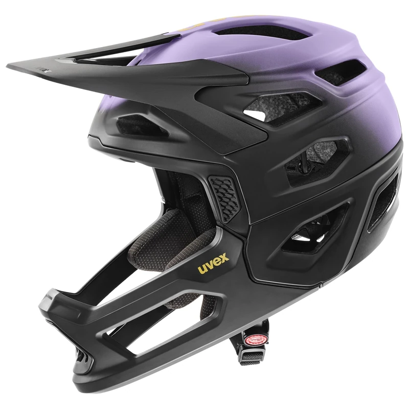 uvex revolt - extremely lightweight bike helmet for men and women - individual fit - optimized ventilation - lilac-black matt - 58-61 cm