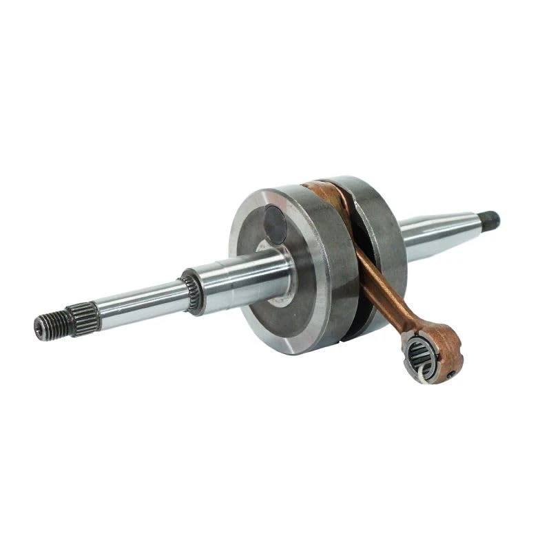 cyclingcolors Crankshaft Crankshaft Motorcycle Scooter Moped Compatible with Peugeot Ludix Django Jet Force Vivacity Speedfight CityStar Without Air Pump - Image 1