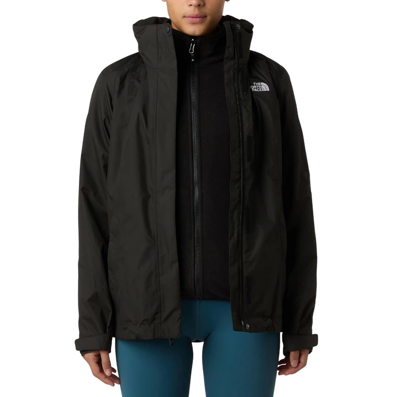 The North Face Women's Evolve II Triclimate Jackett Jacket, Tnf Black, XL