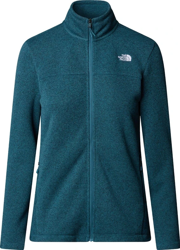 The North Face Women's Antisana Fleece Jackett Jacket, Space Dark Heather, XL