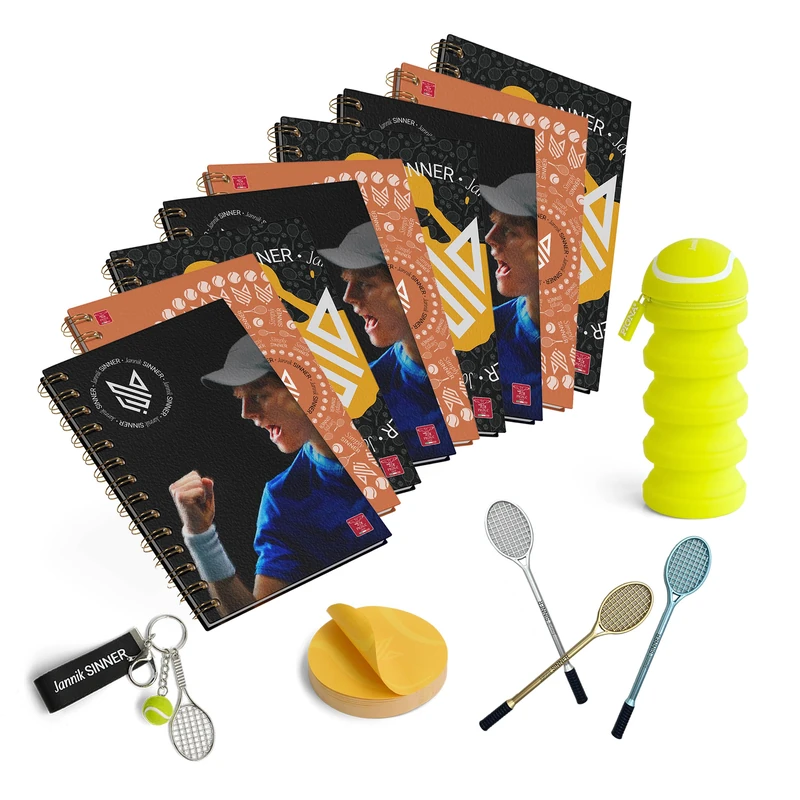 Pigna, Sinner Fan Set - Matching Paper & Writing Fan Kit - Image 1