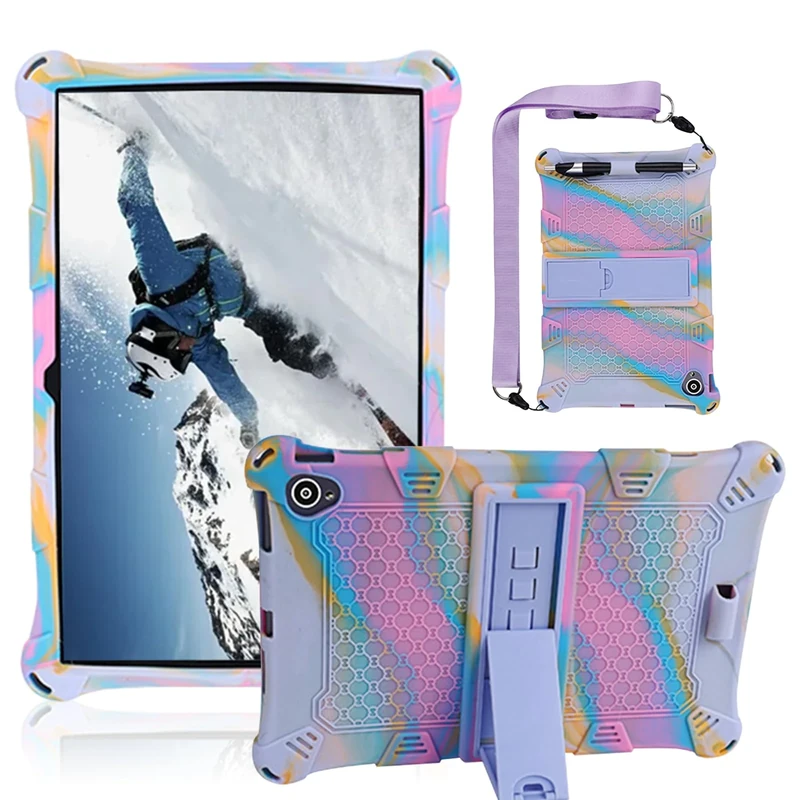 Girihe 1 PCS Tablet Case 10.1 Inch, 10 Inch Tablet Case with Pen Shoulder Strap,10.1 In ch Tablett Cases for M40SE Protective Case