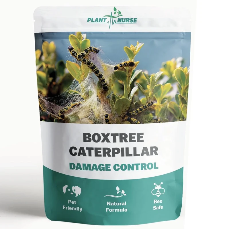Plant Nurse, Box Tree Caterpillar Damage Control, Prevent Damage Now, Safe for bee's, birds and wildlife, bring your buxus hedge back to good health, maximum coverage 300 square meters, Extra large pa