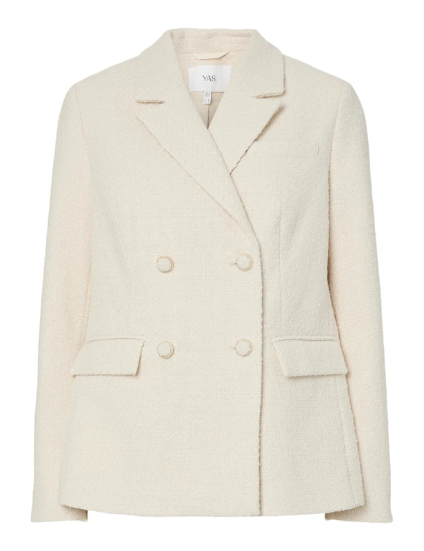 Y.A.S Yaspetra Ls Boucle Blazer S. Noos
