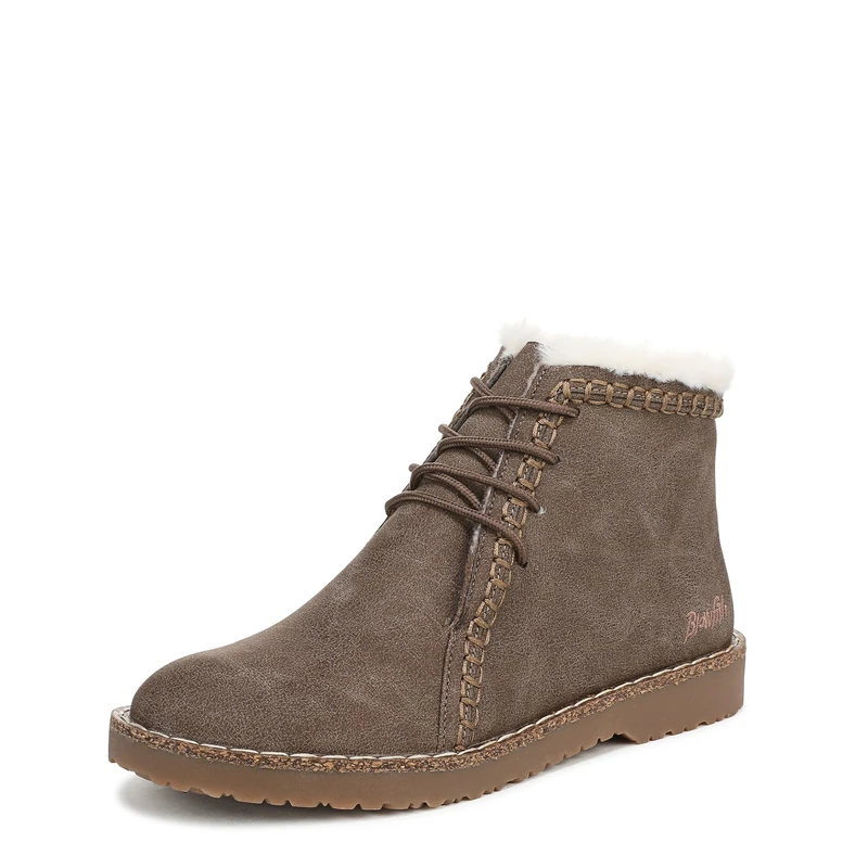 Blowfish Malibu Women's Cade CHR Chukka Ankle Boots, Taupe, Medium Fit, UK 4