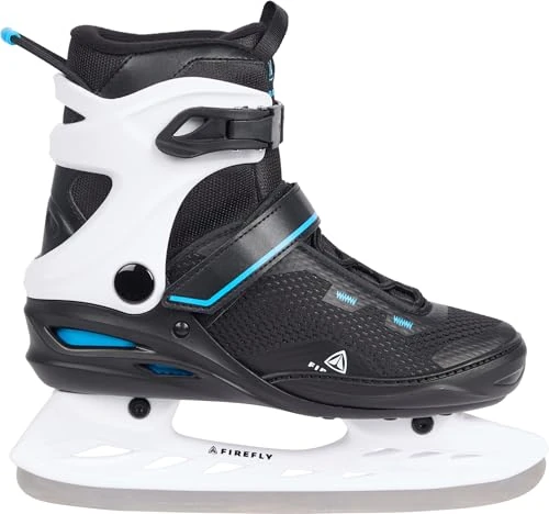 Firefly Unisex Phoenix Iv Ice Hockey Shoes, Black Night/Blue/Whi, 7