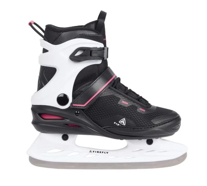 Firefly Unisex Phoenix Iv Ice Hockey Shoes, Black Night/Pink/Whi, 3
