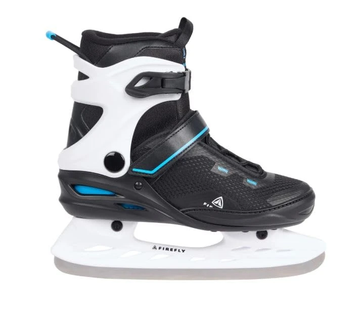 Firefly Unisex Phoenix Iv Ice Hockey Shoes, Black Night/Blue/Whi, 10