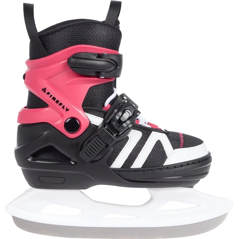 Firefly Kids Flash J Ice Hockey Shoes, Pink/Black Night/Whi, 13.5