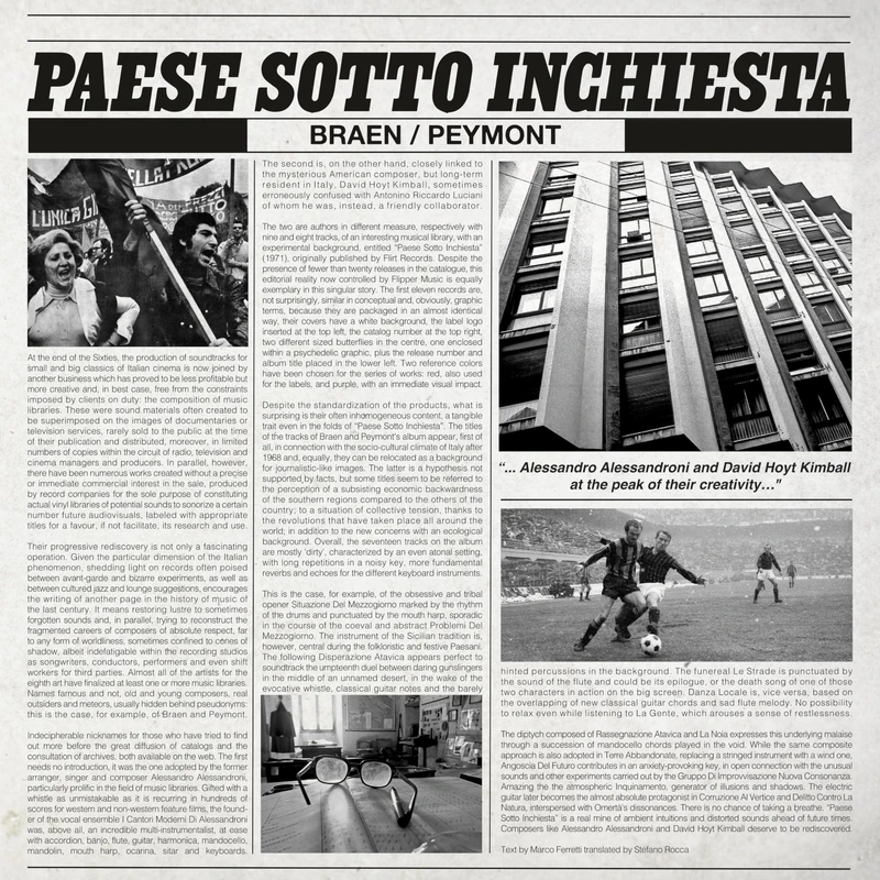 Paese Sotto Inchiesta [VINYL]