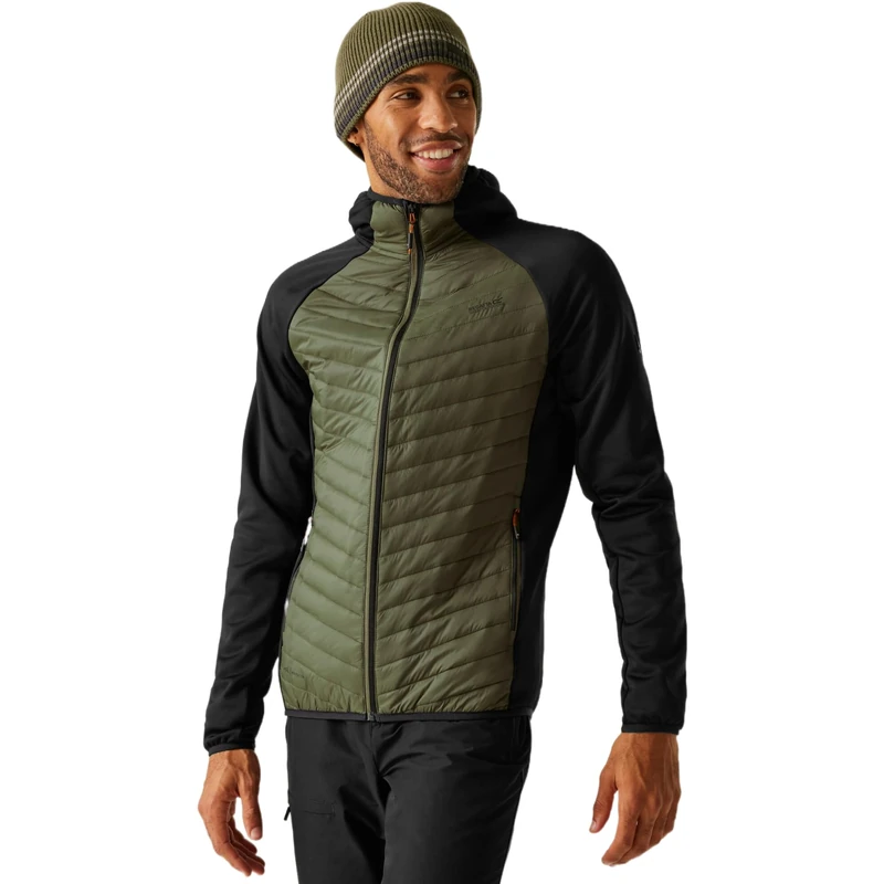 Regatta Mens Andreson Hybrid Jacket Padded Lightweight Stretch Winter Layer Top