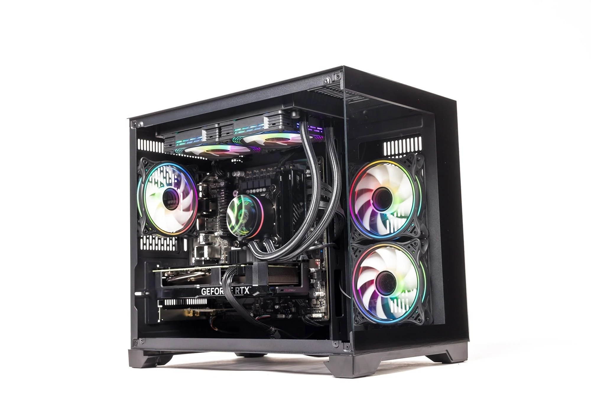 GTR Gaming PC | AMD Ryzen 7 5700X | RTX 5060 8GB | 32GB DDR4 3600MHz | 1TB NVMe SSD | 600W 80+ Bronze PSU | Wi-Fi | Windows 11 Home | ARGB Case