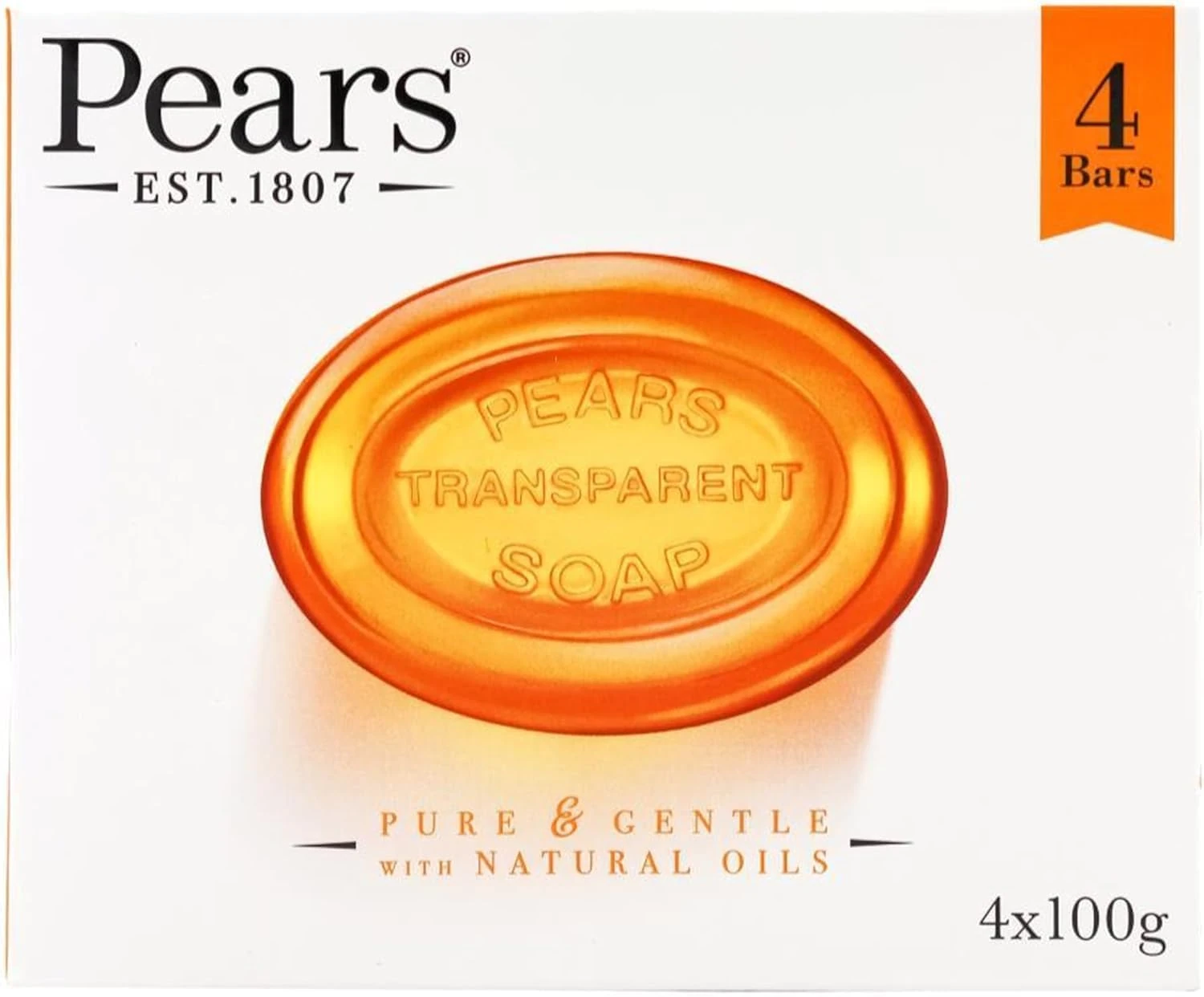 Pear Oil Small Travel Soap - Natural oil - six