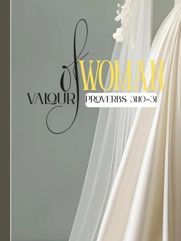 Woman of Valour Hardcover Journal - 550 Lined Pages Notebook
