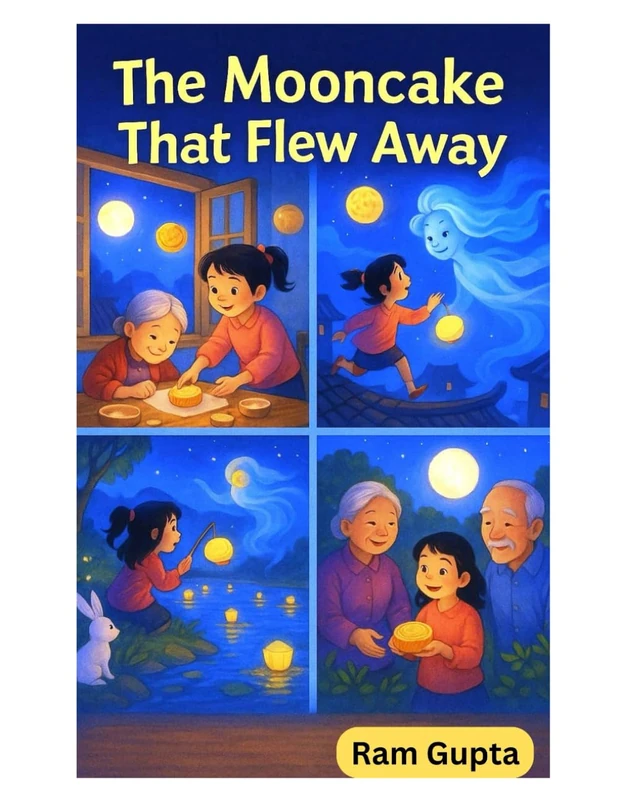 The Mooncake That Flew Away - Children's Short Story Collection