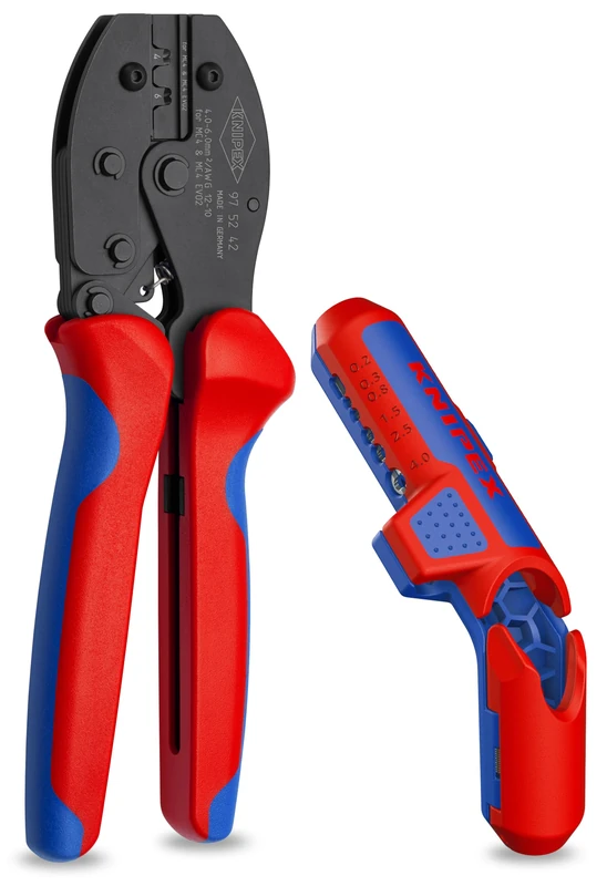 KNIPEX Photovoltaic Installations Set with ErgoStrip PV and KNIPEX PreciForce 53 mm, 00 31 31 V01 SB